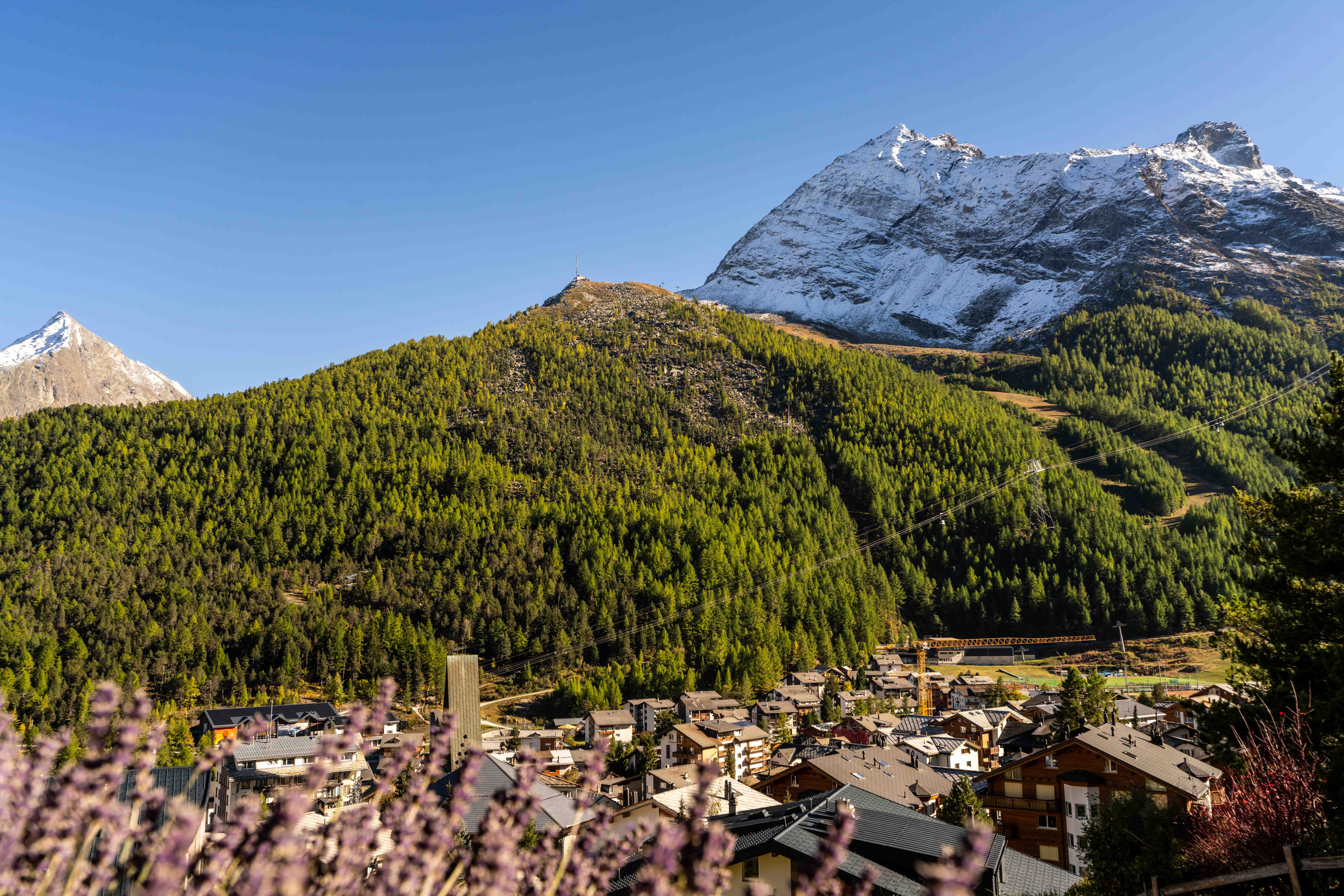 View over Saas-Fee